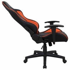 Кресло компьютерное BRABIX "GT Racer GM-100", две подушки, экокожа, черное/оранжевое, 531925 Кресло компьютерное BRABIX "GT Racer GM-100", две подушки, экокожа, черное/оранжевое, 531925 - фото 7
