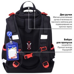 Ранец BRAUBERG PREMIUM, 2 отделения, с брелком, "City car", LED ЛАМПОЧКИ, 38х29х16 см, 271356 Ранец BRAUBERG PREMIUM, 2 отделения, с брелком, "City car", LED ЛАМПОЧКИ, 38х29х16 см, 271356 - фото 21