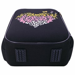 Ранец BRAUBERG LIGHT, 1 отделение, с брелоком, "Shining heart", фольгированная печать, 36х26х13 см, 272029 - фото 7