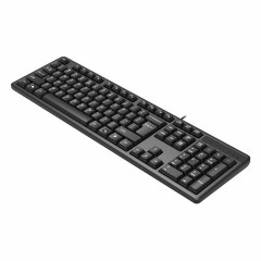 Клавиатура проводная A4TECH KK-3, USB, 104 кнопки, черная, 1530244 Клавиатура проводная A4TECH KK-3, USB, 104 кнопки, черная, 1530244 - фото 5
