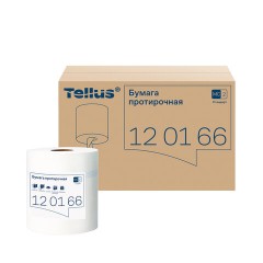 Бумага протирочная Торк/Tellus M2 1 сл. ЦВ 6рул/кор,базовая,белая 120166