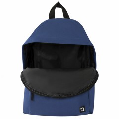 Рюкзак BRAUBERG СИТИ-ФОРМАТ один тон, универсальный, синий, 41х32х14 см, 225373 Рюкзак BRAUBERG СИТИ-ФОРМАТ один тон, универсальный, синий, 41х32х14 см, 225373 - фото 6