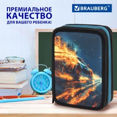 Пенал BRAUBERG, 3 отделения, полиэстер, 21х14 см, "Speed increase", 273539 Пенал BRAUBERG, 3 отделения, полиэстер, 21х14 см, "Speed increase", 273539 - фото 13