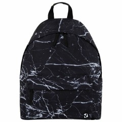 Рюкзак BRAUBERG СИТИ-ФОРМАТ универсальный, "Black marble", черный, 41х32х14 см, 270790 Рюкзак BRAUBERG СИТИ-ФОРМАТ универсальный, "Black marble", черный, 41х32х14 см, 270790 - фото 2