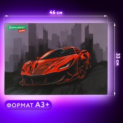 Настольное покрытие BRAUBERG KIDS, А3+, пластик, 46x33 см, "Red car", 272368 Настольное покрытие BRAUBERG KIDS, А3+, пластик, 46x33 см, "Red car", 272368 - фото 9