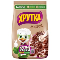 Готовый завтрак ХРУТКА "Колечки шоколадные", 210 г, 83653
