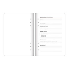 Ежедневник-органайзер недатированный B5 167х240 мм, BRAUBERG "Nova", под кожу, 160 л., голубой, 116201 - фото 8