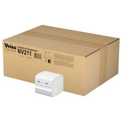 Салфетки VEIRO Professional (Система N4), Comfort, КОМПЛЕКТ 15 шт. х 220 шт., 2-слойные, белые, 21х16,2, V, NV211 - фото 7