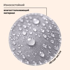 Рюкзак BRAUBERG PASTEL с термонашивками в комплекте, "Милые лапки", серый, 40х29х14 см, 272064 - фото 16