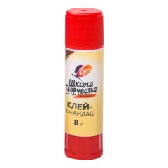 Клей-карандаш ЛУЧ "Школа творчества", 8 г, PVP основа, 29С 1735-08