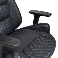 Кресло BRABIX PREMIUM "Tokyo EX-595", регулируемый подголовник, рециклированная кожа, черное, 532975 - фото 10