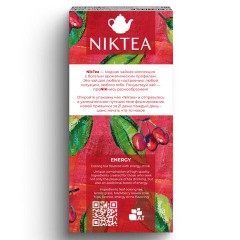 Чай NIKTEA "Энерджи" оолонг со вкусом энергетика, 21 пакетик в конвертах по 1,5 г, TALTHA-DP0100 - фото 6