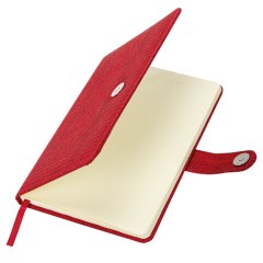 Еженедельник датированный 2026 А5 145х215 мм, BRAUBERG "Augustus", под кожу, красный, 117160 - фото 3