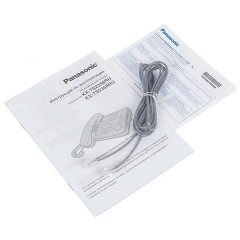 Телефон PANASONIC KX-TS2356RUB, черный, память 50 номеров, АОН, ЖК-дисплей с часами, тональный / импульсный режим - фото 5