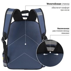 Рюкзак ПИФАГОР SCHOOL, 1 отделение, 3 кармана, "Game zone", 38x28х14 см, 271407 Рюкзак ПИФАГОР SCHOOL, 1 отделение, 3 кармана, "Game zone", 38x28х14 см, 271407 - фото 11