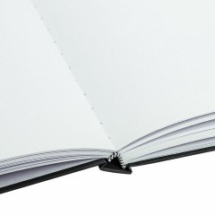 Скетчбук, белая бумага 150 г/м2, 148х210 мм, 64 л., книжный твердый переплет, BRAUBERG ART CLASSIC, 115110 - фото 7