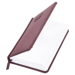 Ежедневник датированный 2026, МАЛЫЙ ФОРМАТ 100х150 мм, А6, BRAUBERG "Favorite", под кожу, коричневый, 117249 - фото 3