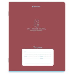 Тетрадь 18 л. BRAUBERG клетка, обложка картон, PHRASES, 107784 - фото 4