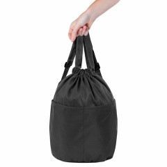 Рюкзак спортивный мешок HEIKKI PACK (ХЕЙКИ), 2 отделения, увеличенный объем, 40х35 см, черный, 272419 Рюкзак спортивный мешок HEIKKI PACK (ХЕЙКИ), 2 отделения, увеличенный объем, 40х35 см, черный, 272419 - фото 7