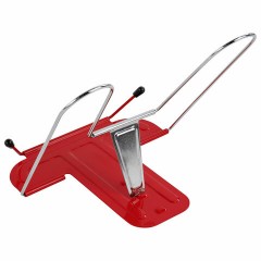 Подставка для книг и учебников BRAUBERG LINE+, металлическая, красная, европодвес, 238070 Подставка для книг и учебников BRAUBERG LINE+, металлическая, красная, европодвес, 238070 - фото 5