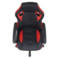 Кресло компьютерное BRABIX "Fighter GM-008", экокожа, черное/красное, 532506 Кресло компьютерное BRABIX "Fighter GM-008", экокожа, черное/красное, 532506 - фото 6