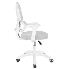 Кресло детское с поясничной поддержкой BRABIX KIDS "MG-225", сетка/ткань TW, серое, 533318 - фото 4