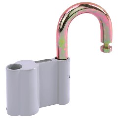 Замок навесной алюминиевый 60 мм "Стандарт", 3 ключа, RABBITEX (РАББИТЕКС), 671304 - фото 6