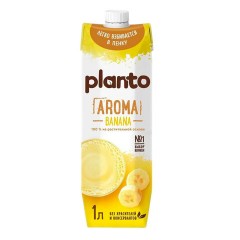 Банановый напиток PLANTO Barista "Banana", обогащенный кальцием, 1 л - фото 4