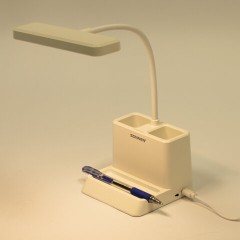 Настольная лампа / светильник беспроводная SONNEN PT-302, органайзер, USB, LED, 3 Вт, 3 режима, 238783 - фото 10