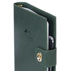 Ежедневник-органайзер недатированный B5 167х240 мм BRAUBERG "Nova", под кожу, 160 л., зеленый, 116202 - фото 6