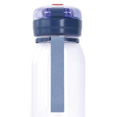 Бутылка для воды 460 мл, трубочка выкидная, крышка с замком, пластик, синяя, JOYLUX (ДЖОЙЛЮКС) SPECIAL, 700283 - фото 5