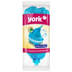 Насадка МОП "ЮБОЧКА" для швабры, еврорезьба, микрофибра, 24 см, 93 г, YORK, 77060 - фото 8