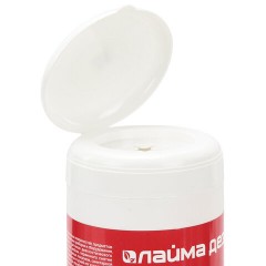 Дезинфицирующие салфетки спиртовые (70%) для рук и поверхностей 150 шт., ЛАЙМАДЕЗ, банка, 609592 - фото 6