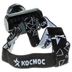 Фонарь налобный аккумуляторный КОСМОС 3 Вт LED, Li-ion, заряд от USB, KocAcHead3W - фото 4