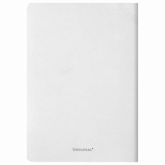 Тетрадь 60 л. в линию обложка кожзам SoftTouch, сшивка, B5 (179х250мм), БЕЛЫЙ, BRAUBERG RAINBOW, 403887 Тетрадь 60 л. в линию обложка кожзам SoftTouch, сшивка, B5 (179х250мм), БЕЛЫЙ, BRAUBERG RAINBOW, 403887 - фото 5
