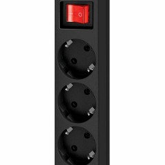 Удлинитель сетевой DEFENDER G450, 4 розетки, c заземлением, выключатель, 10А, длина 5 м, черный, 99339 Удлинитель сетевой DEFENDER G450, 4 розетки, c заземлением, выключатель, 10А, длина 5 м, черный, 99339 - фото 3