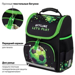 Ранец ПИФАГОР BASIC, 1 отделение, 3 кармана, эргономичная спинка, "Offline", 35х28х18 см, 273139 Ранец ПИФАГОР BASIC, 1 отделение, 3 кармана, эргономичная спинка, "Offline", 35х28х18 см, 273139 - фото 13