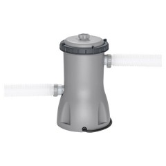 Каркасный бассейн, фильтр-насос 3028 л/ч, лестница, тент "Steel Pro Max" 457х107 см, 14970 л, усиленный каркас, BESTWAY, 56488 - фото 4