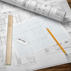 Ластик BRAUBERG "Oval", 55х23х10 мм, белый, овальный, 222471 Ластик BRAUBERG "Oval", 55х23х10 мм, белый, овальный, 222471 - фото 7