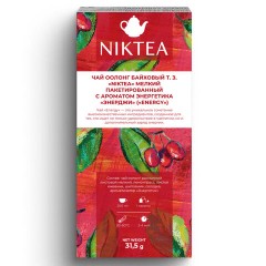Чай NIKTEA "Энерджи" оолонг со вкусом энергетика, 21 пакетик в конвертах по 1,5 г, TALTHA-DP0100 - фото 5