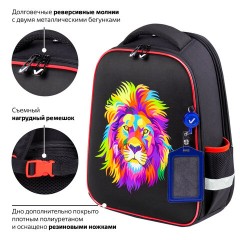 Ранец BRAUBERG FIT, 2 отделения, "Colorful lion", 38х27х14 см, 270618 Ранец BRAUBERG FIT, 2 отделения, "Colorful lion", 38х27х14 см, 270618 - фото 16