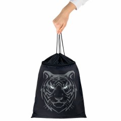 Мешок для обуви BRAUBERG, с петлёй, карман на молнии, 47х37 см, "Tiger", 271610 Мешок для обуви BRAUBERG, с петлёй, карман на молнии, 47х37 см, "Tiger", 271610 - фото 5