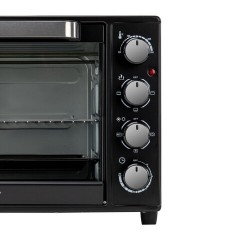 Мини-печь электрическая SONNEN EO-HL38K, 2000 Вт, 38 л, 3 режима нагрева, режим конвекции, таймер, механическое управление, черная, 458306 - фото 4