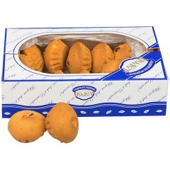 Печенье бисквитное ПОЛЕТ "Мини-кексы с изюмом", 500 г, картонная коробка, 1411