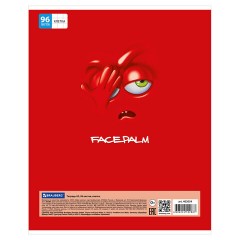 Тетрадь А5, 96 л., BRAUBERG, скоба, клетка, обложка картон, МОРДАШКА, 402054 - фото 2