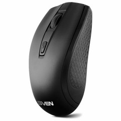 Мышь беспроводная SVEN RX-220W, 3 кнопки + 1 колесо-кнопка, оптическая, чёрная, SV-016227 Мышь беспроводная SVEN RX-220W, 3 кнопки + 1 колесо-кнопка, оптическая, чёрная, SV-016227 - фото 2