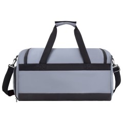 Сумка спортивная HEIKKI MOVE RENOWNED (ХЕЙКИ), отделение для обуви, серая, 28x51x26 см, 273910 - фото 3
