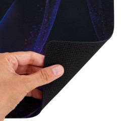 Коврик для мыши SONNEN "NEON WAVE" резина + ткань, 250х200х2 мм, 513958 - фото 3