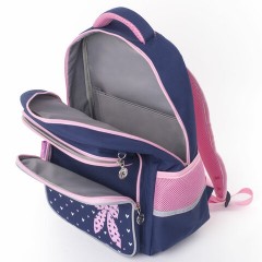 Рюкзак ЮНЛАНДИЯ COMPLETE с пеналом в комплекте, эрго-спинка, "Pink bow", 42х29х14 см, 229972 Рюкзак ЮНЛАНДИЯ COMPLETE с пеналом в комплекте, эрго-спинка, "Pink bow", 42х29х14 см, 229972 - фото 7