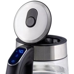 Чайник TIMBERK T-EK27G03, 1,7 л, 2200 Вт, закрытый нагревательный элемент, ТЕРМОРЕГУЛЯТОР, стекло, стальной Чайник TIMBERK T-EK27G03, 1,7 л, 2200 Вт, закрытый нагревательный элемент, ТЕРМОРЕГУЛЯТОР, стекло, стальной - фото 5
